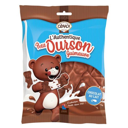 Cémoi Teddy Bear Chocolate & Marshmallow 180g
