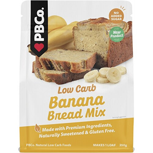 PBCO Banana Bread Mix Low Carb 350g