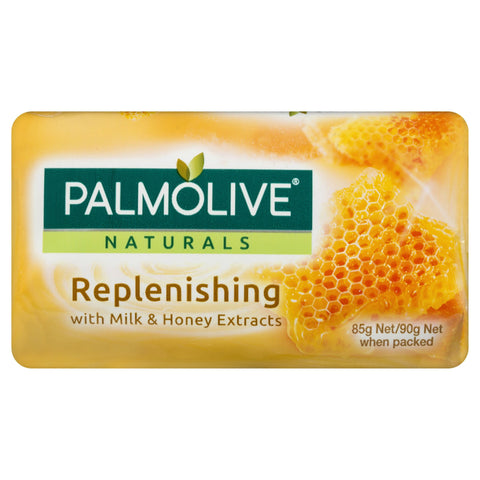 Palmolive Naturals Bar Soap Replenishing Milk & Honey 4 x 90G