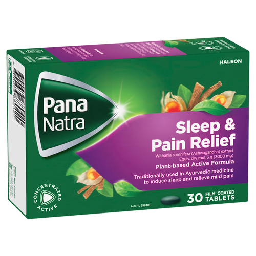 PanaNatra Sleep and Pain Relief 30 Tablets