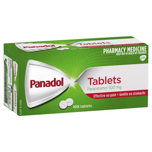 Panadol Paracetamol Pain Relief 500mg 100 Tablets