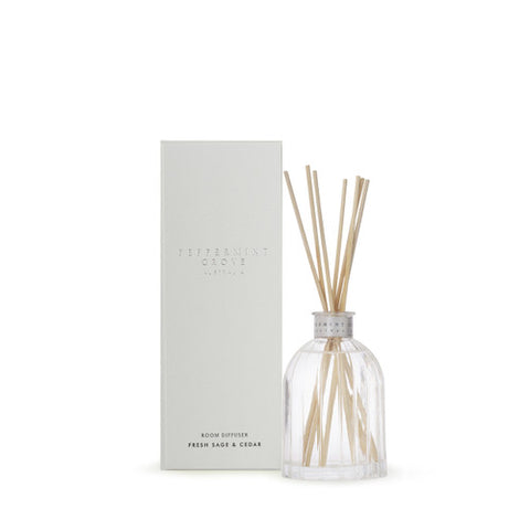Peppermint Grove Fresh Sage & Cedar Diffuser 100ml