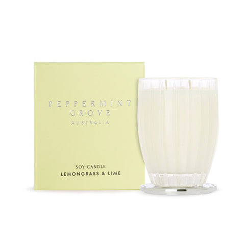 Peppermint Grove Lemongrass & Lime Candle 350g