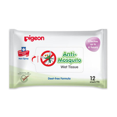 Pigeon Anti Mosquito Wipes 12pk