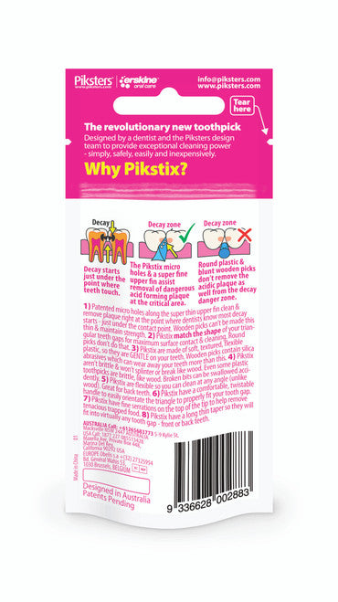 Piksters Pikstix Toothpicks 30 Pack