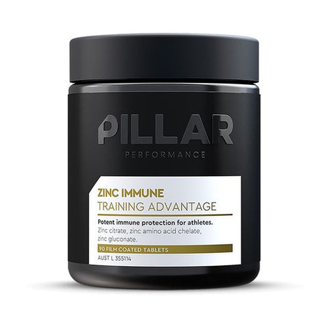 Pillar Performance Zinc Immune Training Advantage 90 Tablets