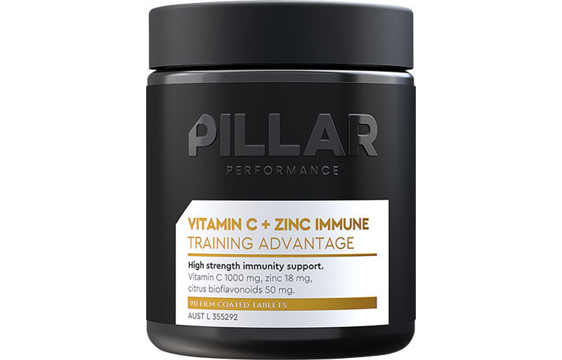 Pillar Performance Vitamin C + Zinc Immune Training Advantage 90 Tablets
