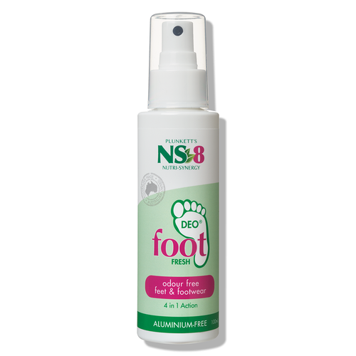 Plunkett's NS 8 Deo Foot Fresh Spray 100mL Pump