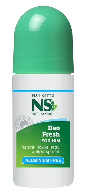 Plunkett's NS Antiperspirant Deodorant Deo Fresh For Him 50mL Roll-On