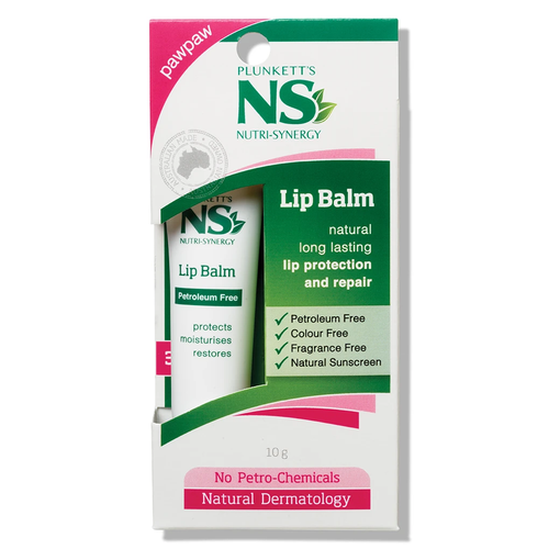 Plunkett's NS Lip Balm 10g Tube