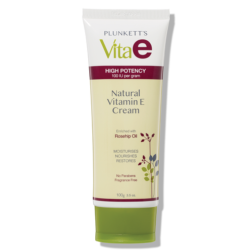 Plunkett's Vita E Natural Vitamin E Cream 100g Tube