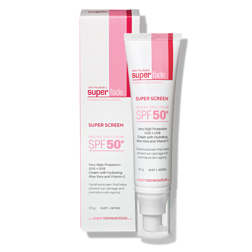 Plunkett's SuperFade Super Screen SPF 50+ 50g