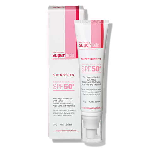 Plunkett's SuperFade Super Screen SPF 50+ 50g