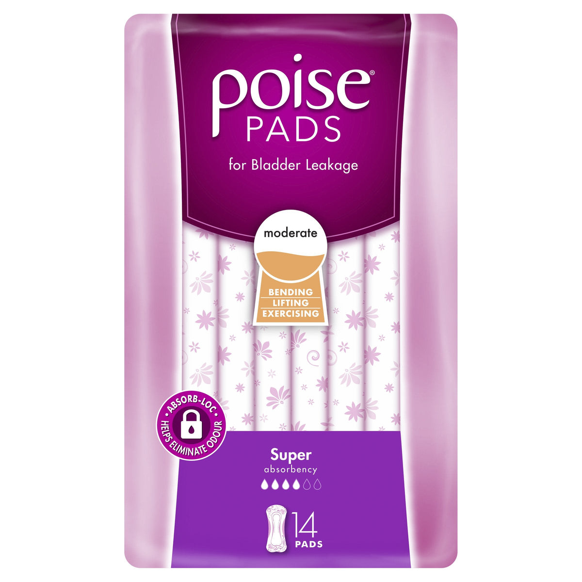 Poise Liners Regular 26 Pack