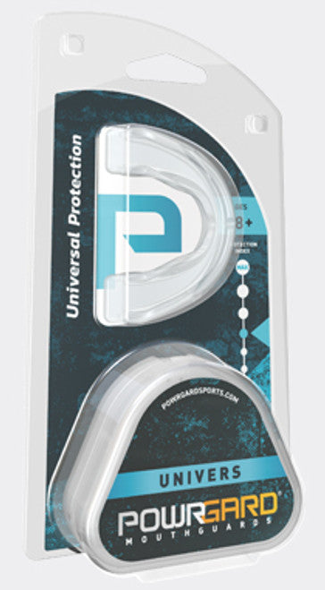 Powrgard Univers Mouthguard 8 Years-Adult Black