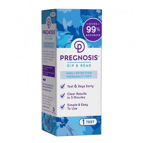 Pregnosis Dip & Read Early Detection Pregnancy Test 1 Pack