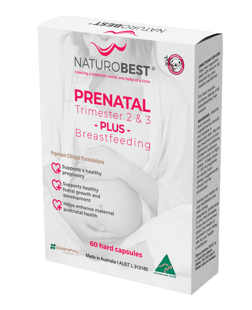 Prenatal Trimester 2 & 3 Plus Breastfeeding 60 capsules