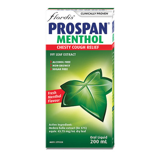 Prospan Chesty Cough Relief Menthol 200ml