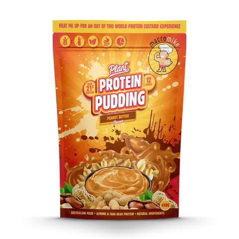 MACRO MIKE Plant Protein Pudding Peanut Butter 480g