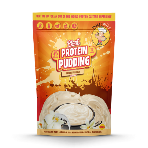 MACRO MIKE Plant Protein Pudding Creamy Vanilla 480g