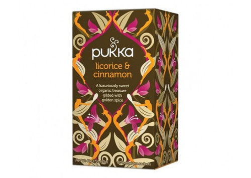 Pukka Organic Licorice & Cinnamon Tea 20pk