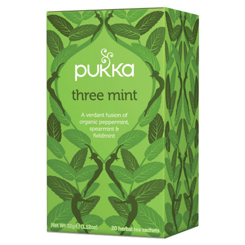 Pukka Organic Three Mint Tea 20pk