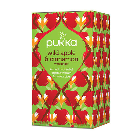 Pukka Organic Wild Apple & Cinnamon Tea 20pk