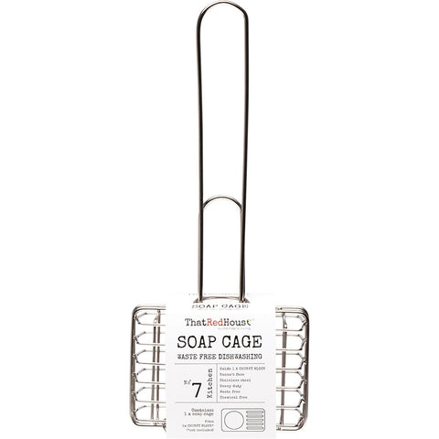That Red House Soap Cage 1 (Holds chunky block dishwasing soap)