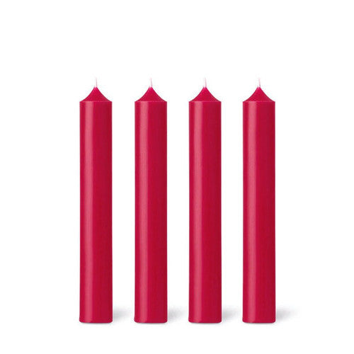 Domaine Lumiere Dinner Candle 7 Hrs Red