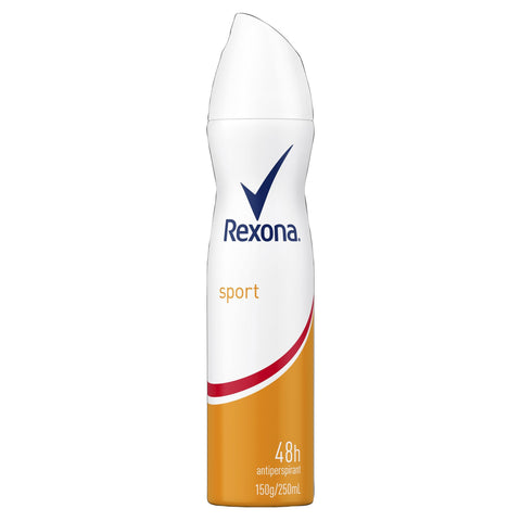 Rexona Women Antiperspirant Aerosol Deodorant Sport With Antibacterial Protection 250mL