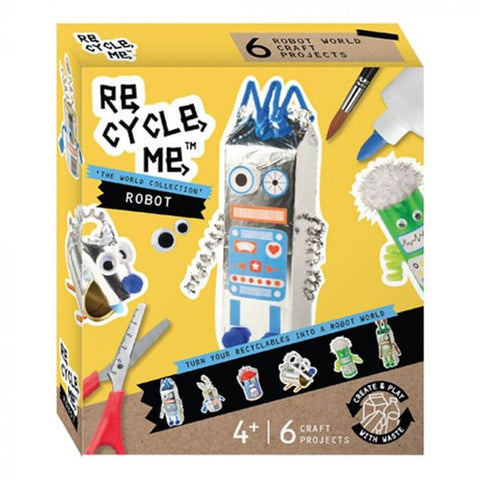 Re-Cycle-Me Robot World Craft Projects