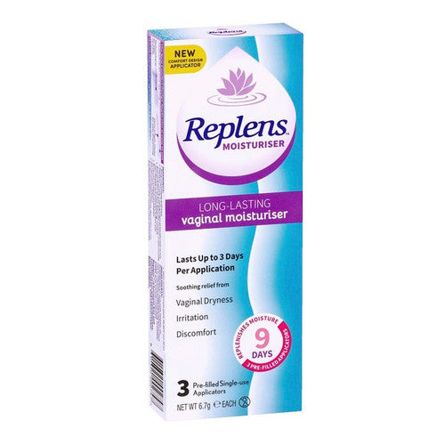 Replen Long Lasting Vaginal Moisturiser 3 Pack