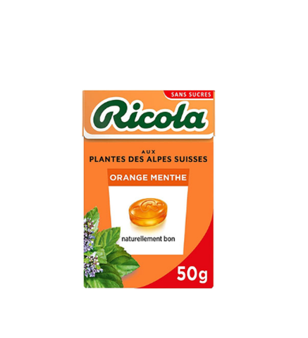 Ricola Orange Mint 50g
