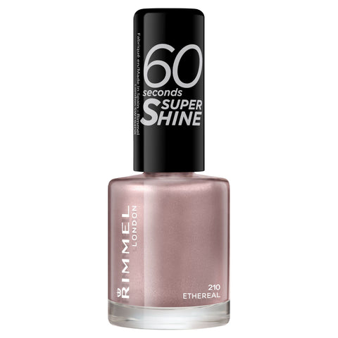 Rimmel London 60 Seconds Super Shine Nail Polish #210 Ethereal 8mL