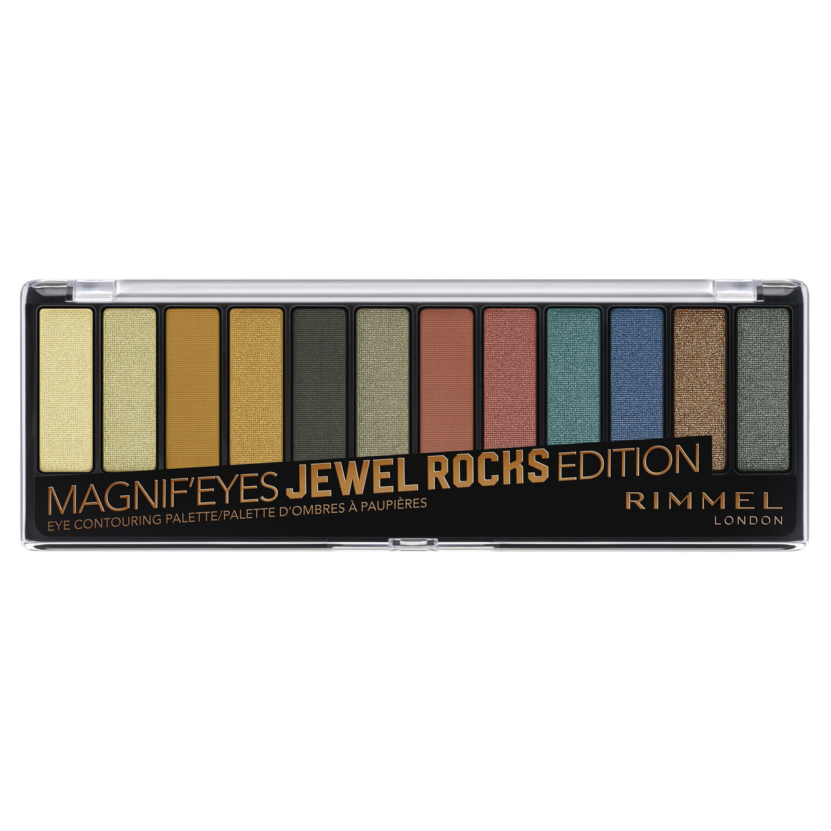 Rimmel London Magnif'Eyes Eyeshadow Palette Jewel Rocks 14g