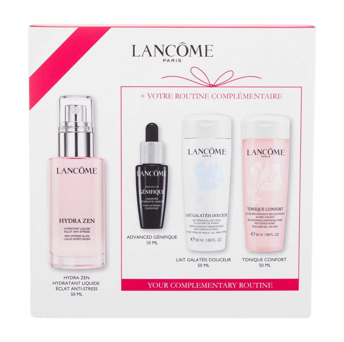 Hydra Zen by Lancome 4 Piece Set For Women