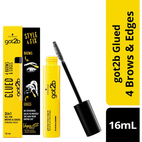 Schwarzkopf Got2b Glued 4 Brows & Edges 2-in-1 Gel 16ml