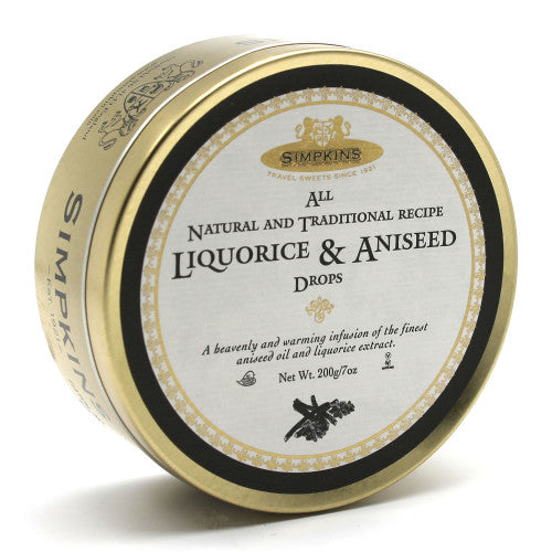 SIMPKINS Liquorice & Aniseed Drops 200g