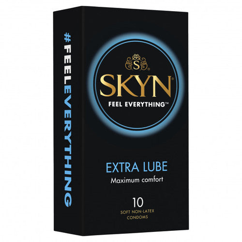 SKYN Extra Lube Non-Latex Condoms 10 Pack