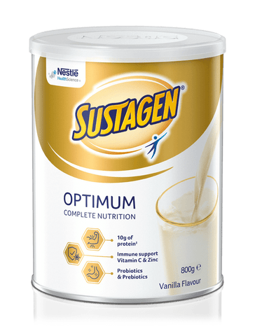 Sustagen Optimum 800g Vanilla Flavour