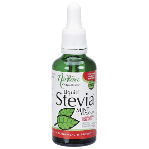 NIRVANA ORGANICS Liquid Stevia Mint 50ml