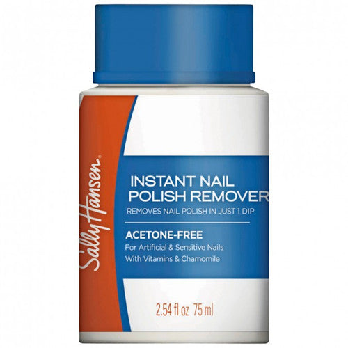 Sally Hansen Instant Nail Polish Remover - Acetone Free 75ml Pot