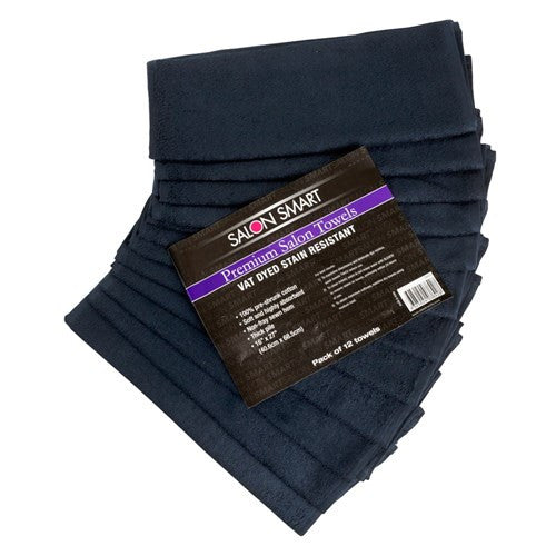 Salon Smart Premium Salon Single Towel Black