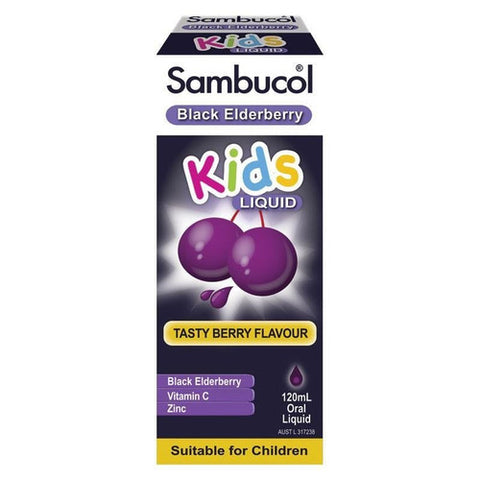 Sambucol Kids Black Elderberry Vitamin C 120ml