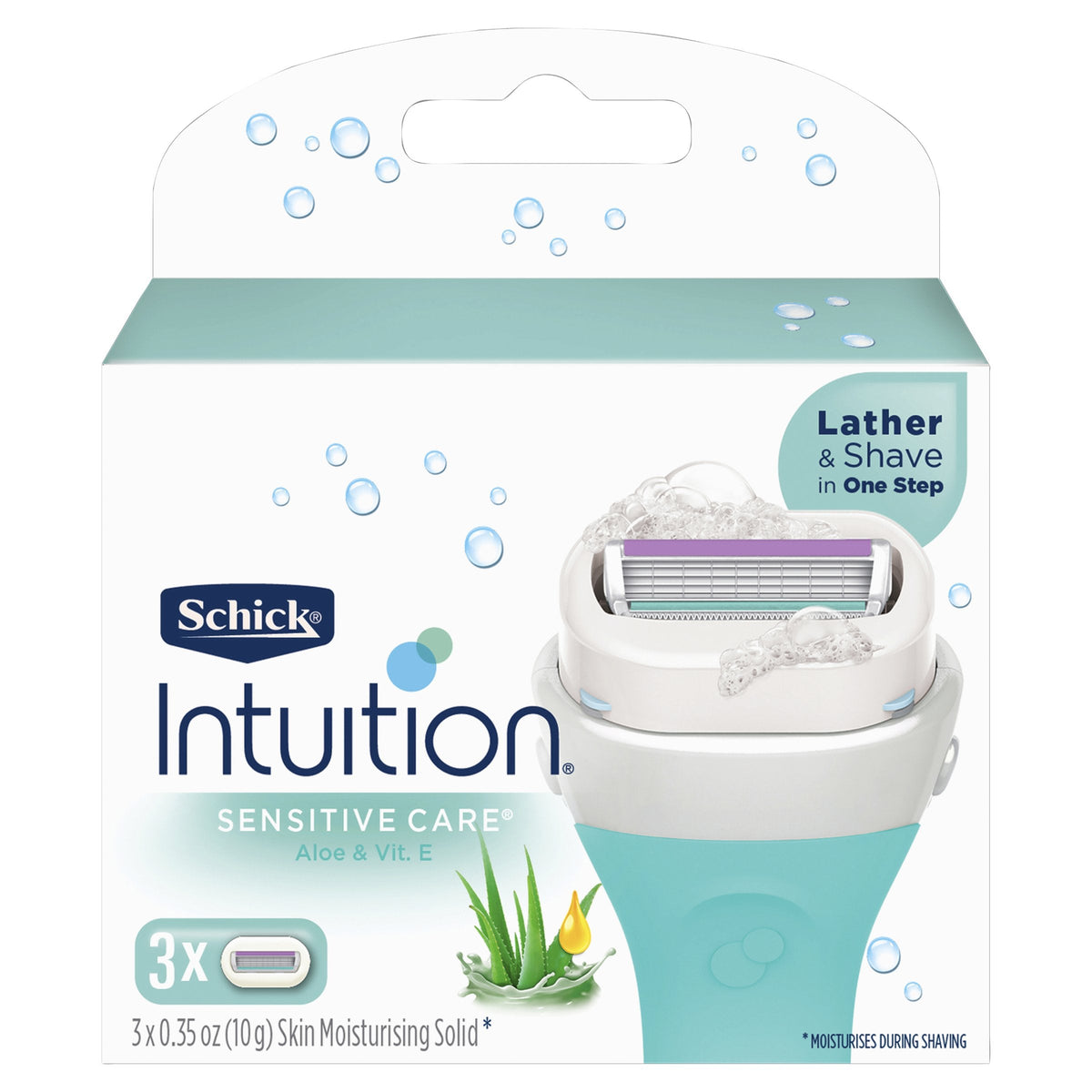 Schick Intuition Sensitive Care Refills 3 Pack