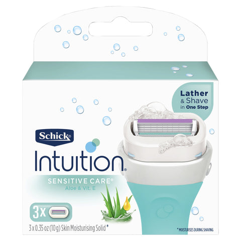 Schick Intuition Sensitive Care Refills 3 Pack