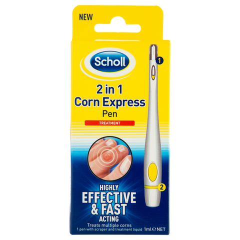 Scholl 2-in-1 Corn Removal Express Pen