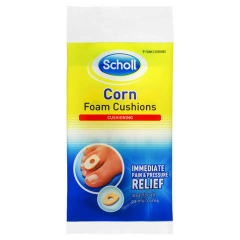 Scholl Corn Foam Cushion Pads Pain Relief