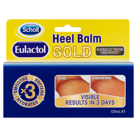 Scholl Eulactol Cracked Heel Balm Gold 120g