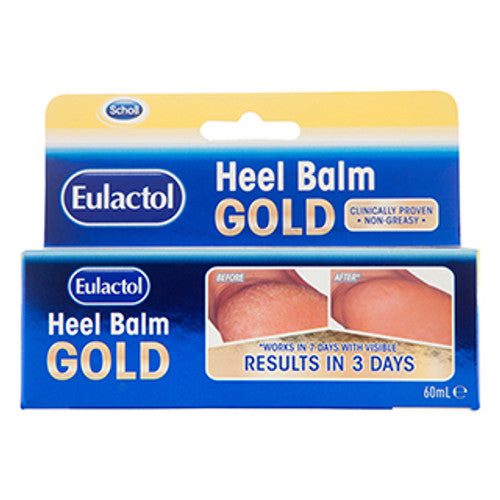 Scholl Eulactol Cracked Heel Balm Gold 60g